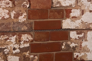 Interior brickwork repairs